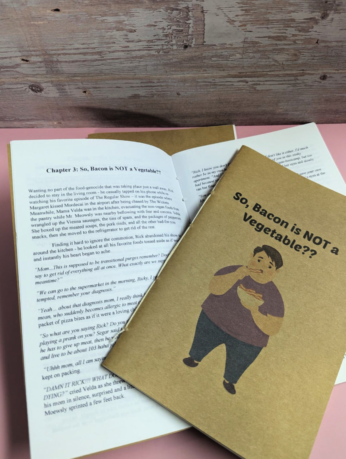 Fiction Zine - So Bacon is not a Vegetable