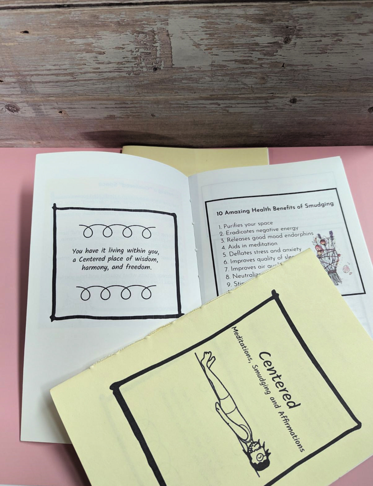 Centered - Meditations, Smudging and Affirmations Zine