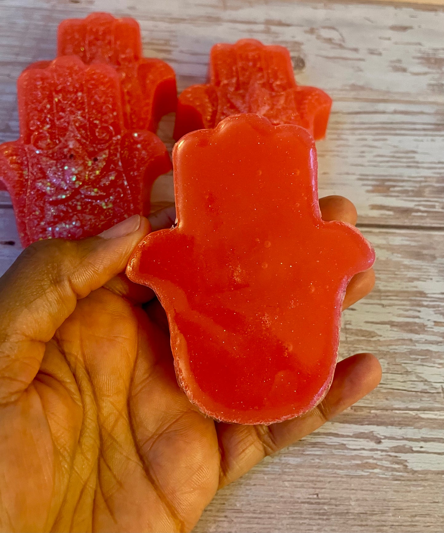 Birthday Cake Soap Bar - Vegan Hamsa Hand