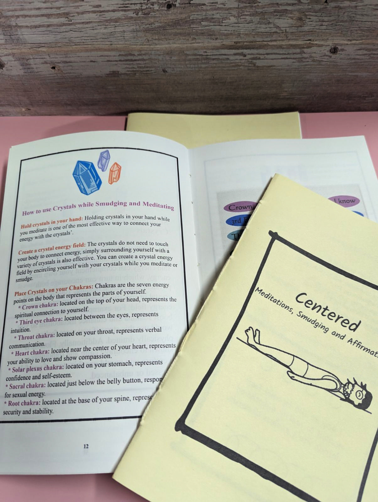 Centered - Meditations, Smudging and Affirmations Zine