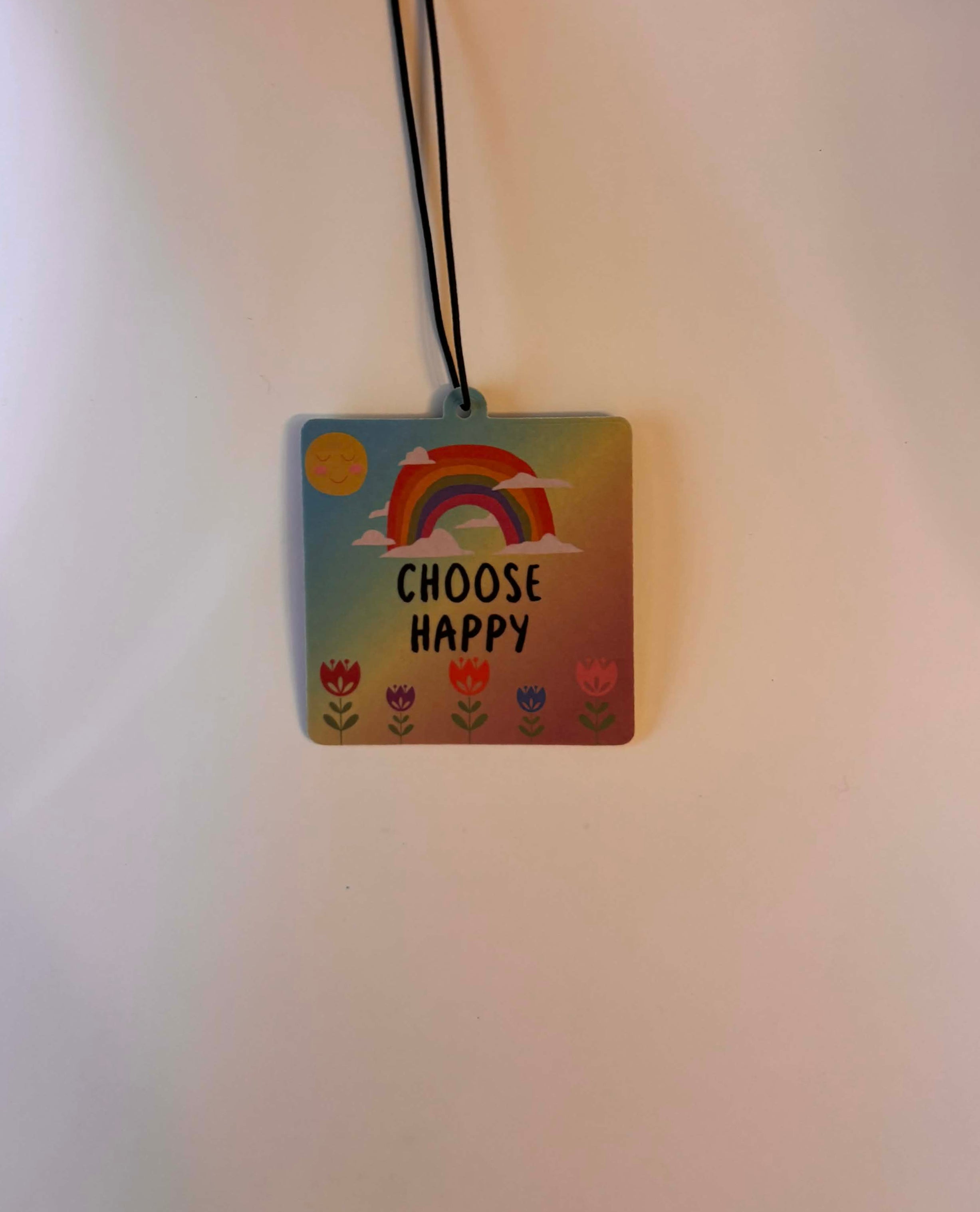 Freesia Car Air Freshener; Choose Happy