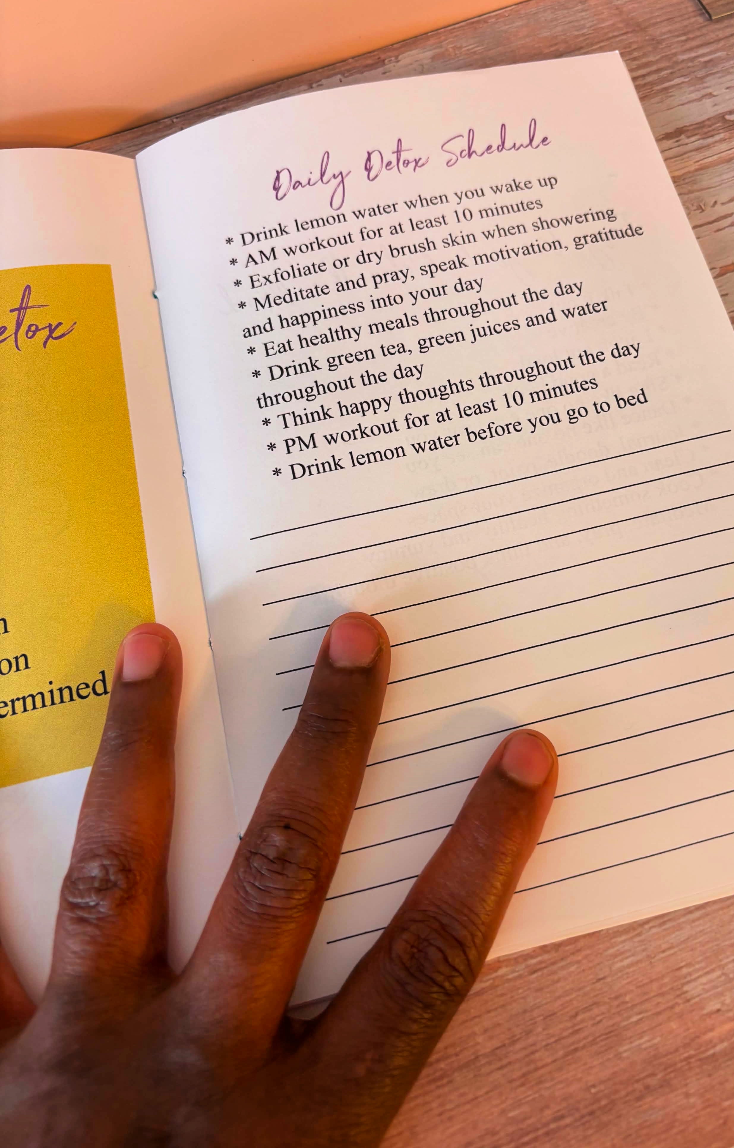 Time to Detox - A Self-help Zine