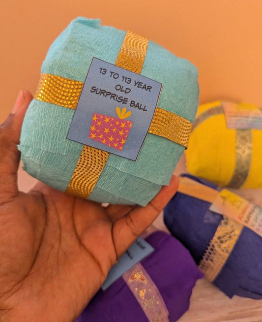 Affirmation Surprise Ball - 10 gifts Inside