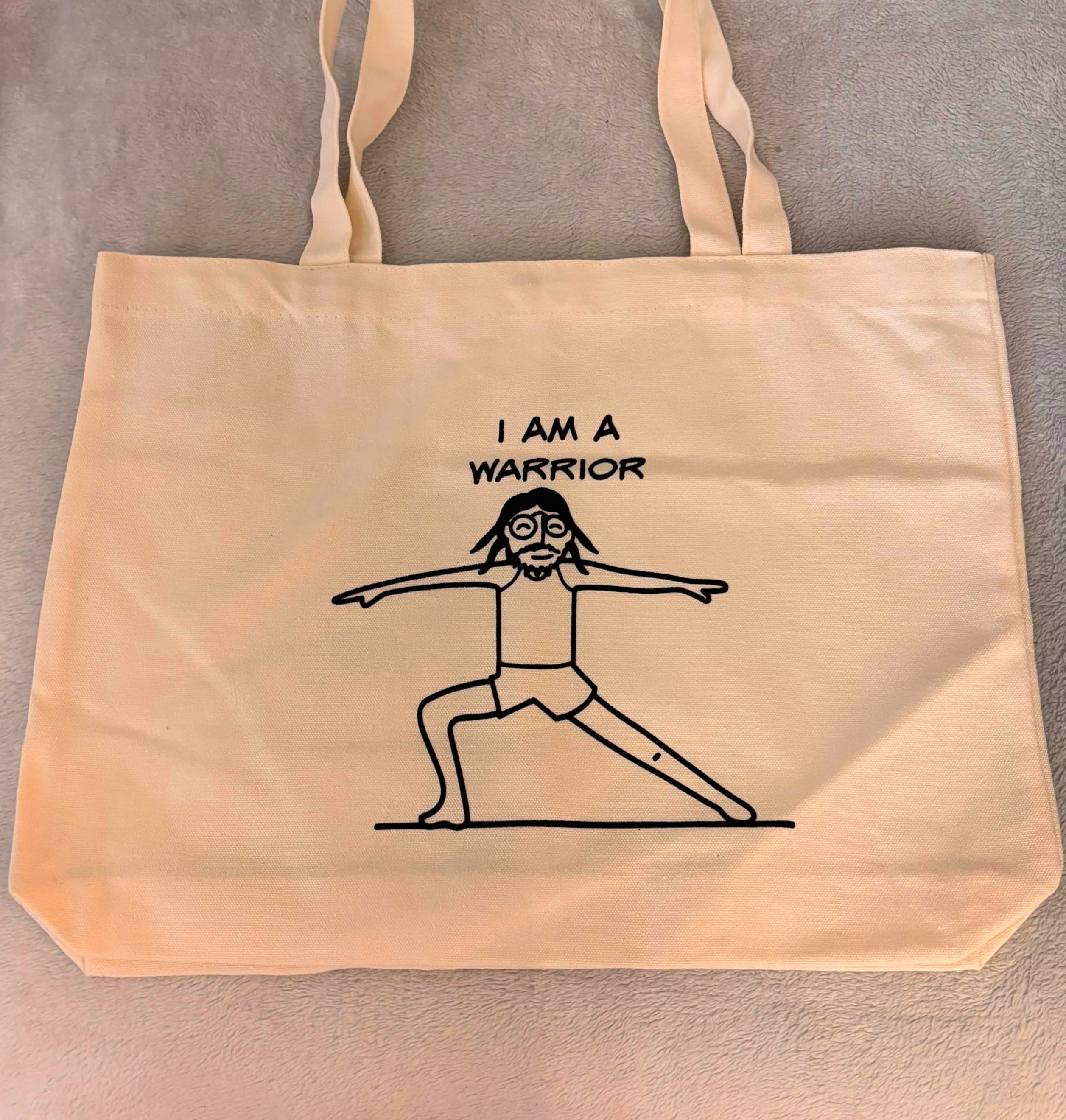 I am a Warrior Canvas Tote