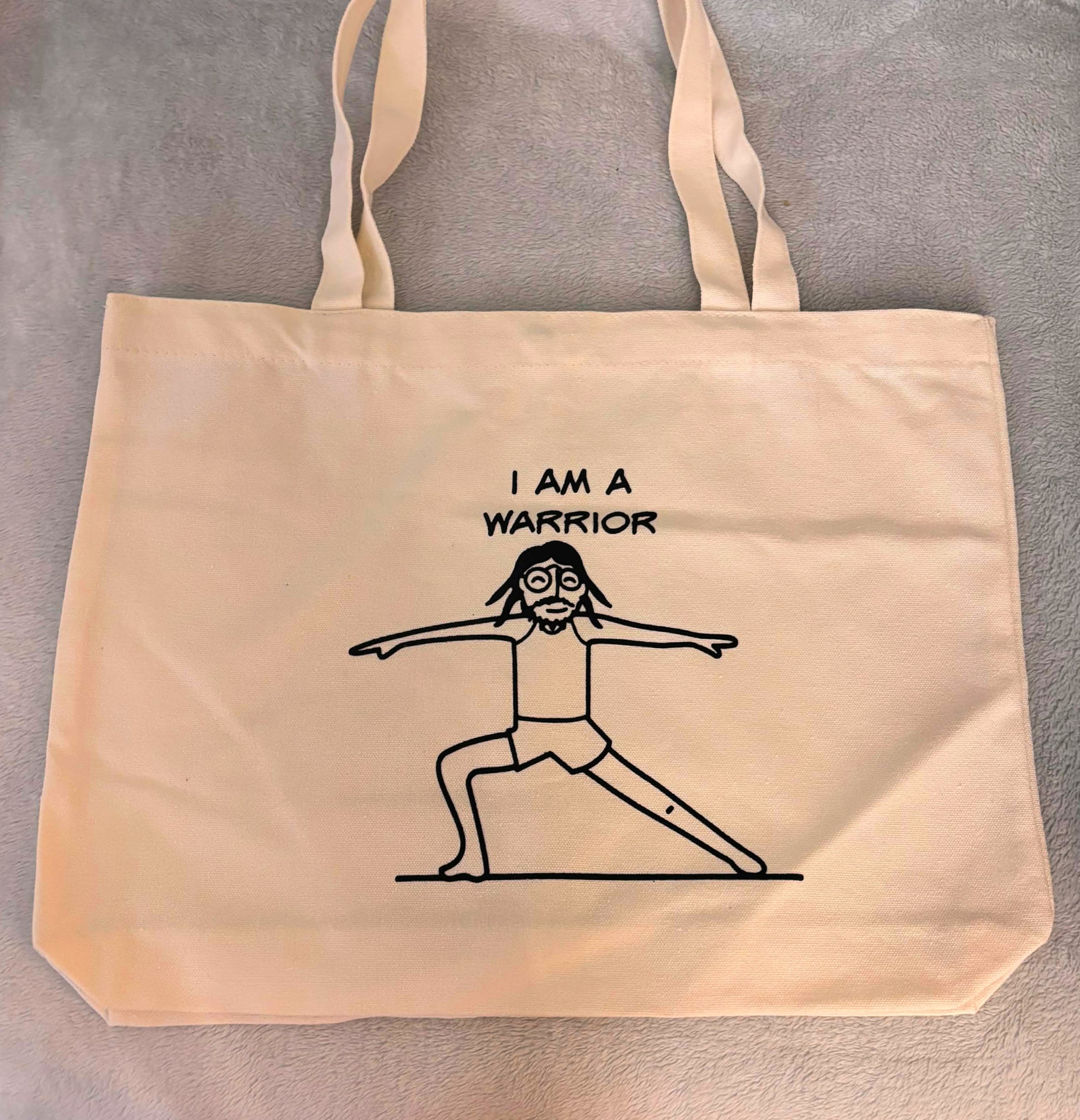 I am a Warrior Canvas Tote